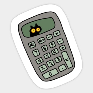 Catculator Sticker